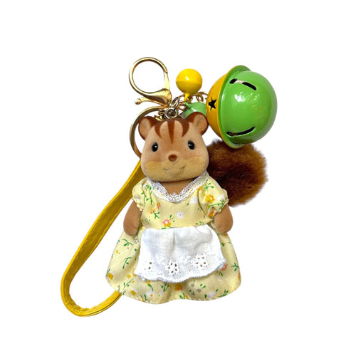 Calico Critters Keychain | Squirrel Mama
