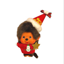Big Head Monchhichi Dangler | Christmas Snowman