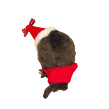 Big Head Monchhichi Dangler | Christmas Snowman