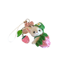 Berry Babies Charm in Tiny Basket | Crawling Fennec Fox