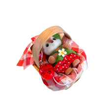 Berry Babies Charm in Tiny Basket | Baby Deer