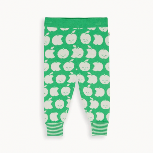 Spangle Knit Trouser |Pea Apple