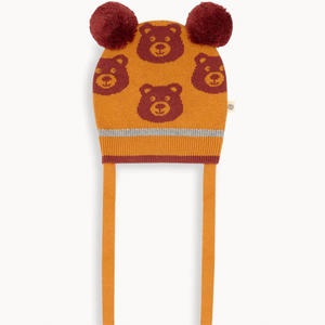 Tootsie Jaquard Pom Pom Hat | Honey Bear