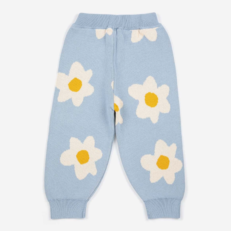 Big Flower All Over Baby Knit Pants