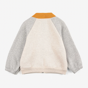 Color Block Zip Baby Sweatshirt