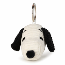 PEANUTS Corduroy Snoopy Head Keychain