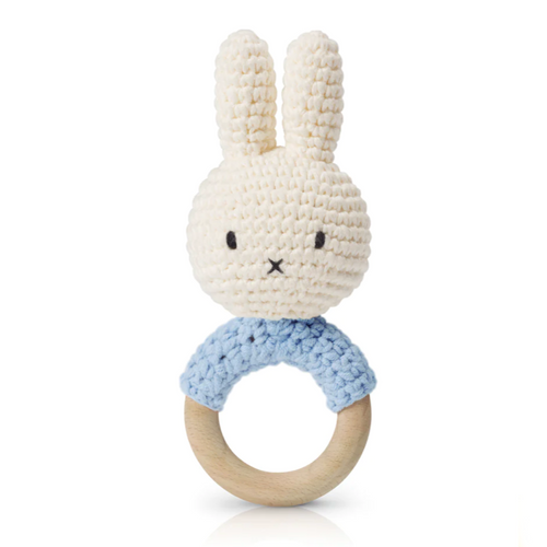 Miffy Baby Teether | Pastel Blue