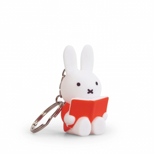 Reading Miffy Keychain | Red