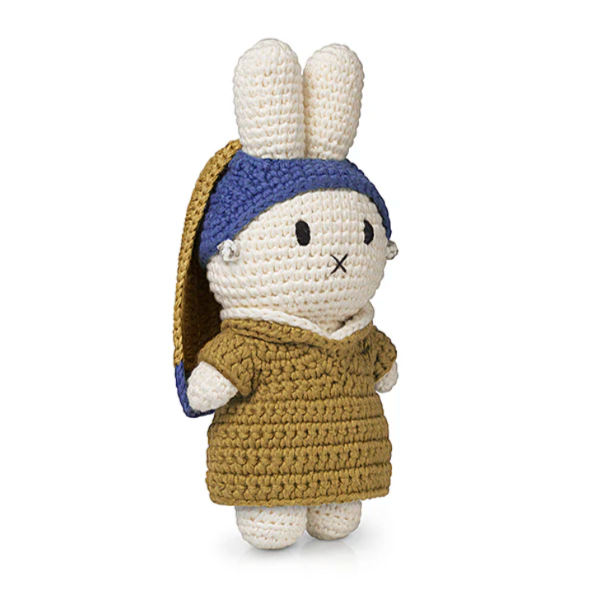 Miffy in Girl with a Pearl Earring dress