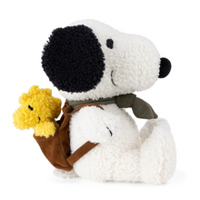 PEANUTS SNOOPY Plush with Woodstock in Backpack