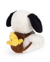 PEANUTS SNOOPY Plush with Woodstock in Backpack