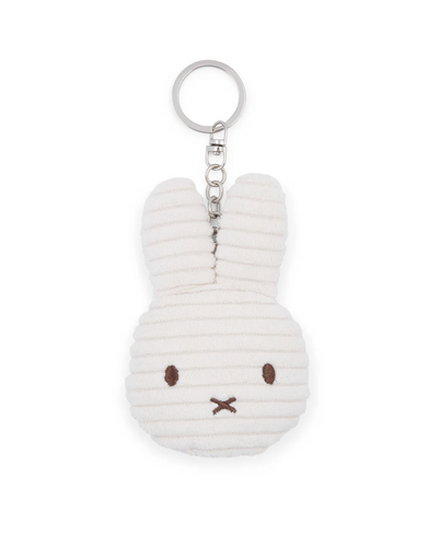 Miffy Flat Corduroy Keychain | Offwhite