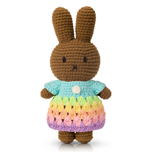 Melanie in Paste Rainbow Dress