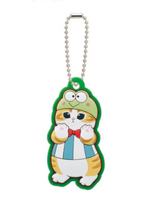 Sanrio x Mofusand Rubber Keychain