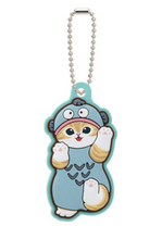 Sanrio x Mofusand Rubber Keychain