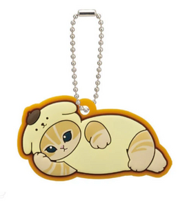 Sanrio x Mofusand Rubber Keychain