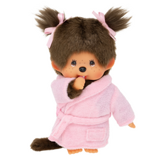 Monchhichi in Pink Bathrobe