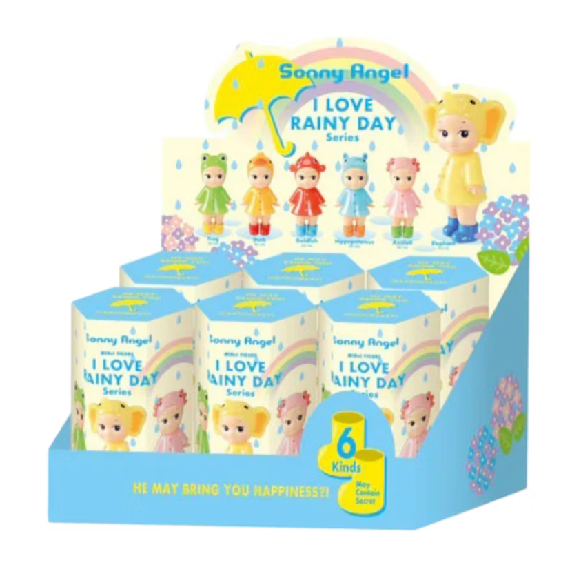 ソニーエンジェル　I LOVE RAINY DAY シークレット 雨の日がもっと楽しくなる！レインコート姿のSonny Angelが登場