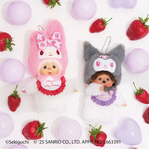 Monchhichi x My Melody & Kuromi Anniversary Keychain Collection Monchhichi x My Melody & Kuromi Anniversary Keychain Collection