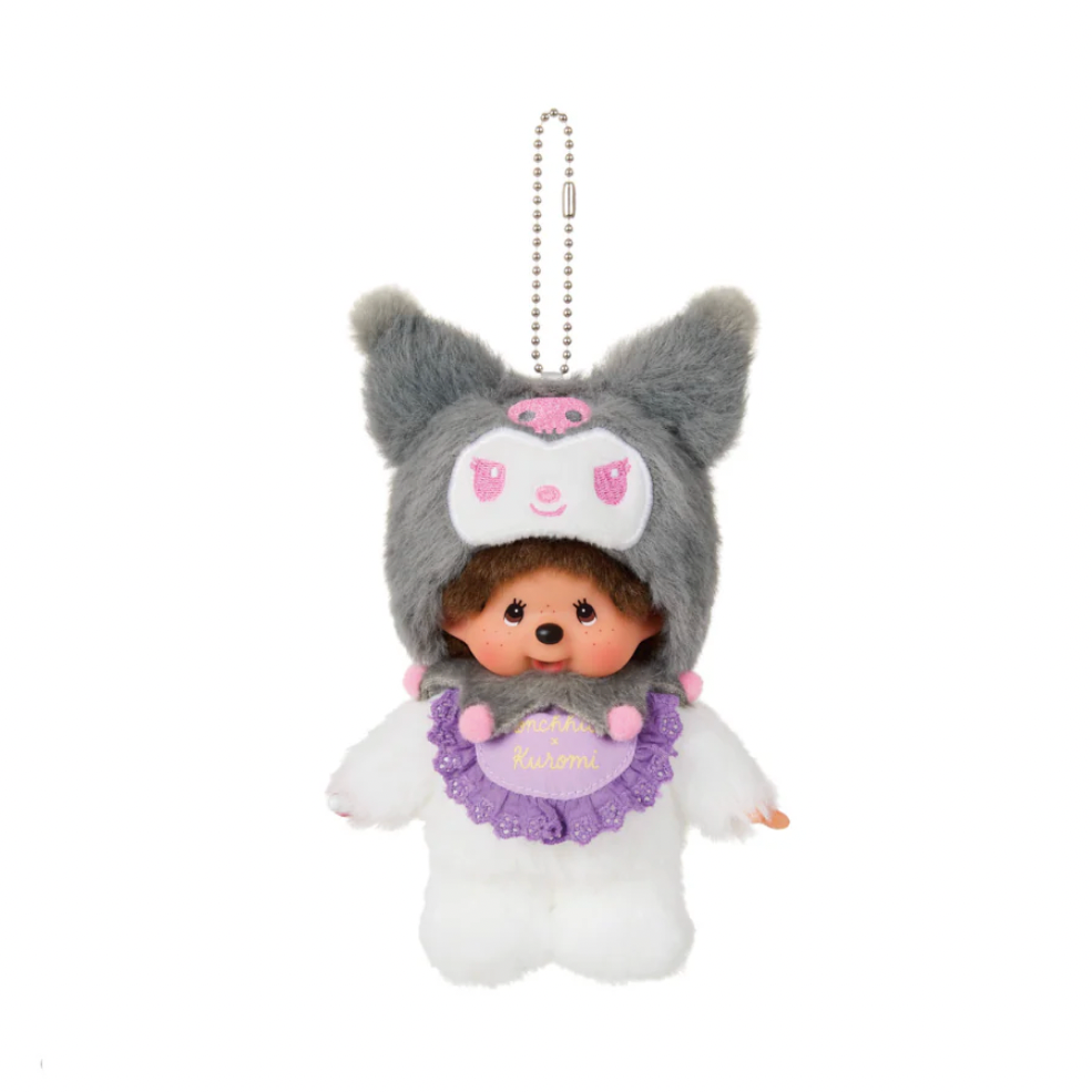 Monchhichi x My Melody & Kuromi Anniversary Keychain Collection