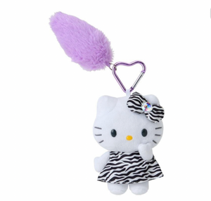 Sanrio Hello Kitty Mascot Keychain with Tail | Zebra – an.mé /ahn-may/