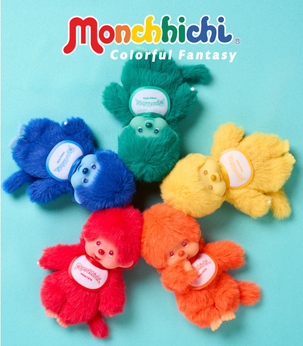Monchhichi Colorful Fantasy コンプリートセット Monchhichi Colorful Fantasy Blind Box – an.mé /ahn-may/