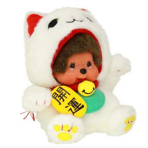 Monchhichi Lucky Cat