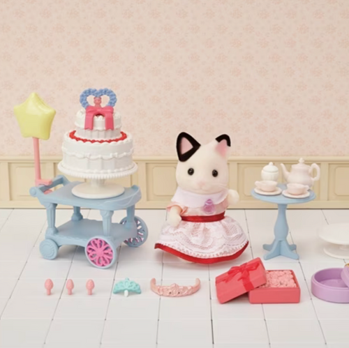 Party Time Playset | Tuxedo Cat Girl