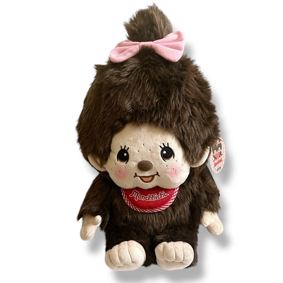 Monchhichi Girl Plushie Backpack