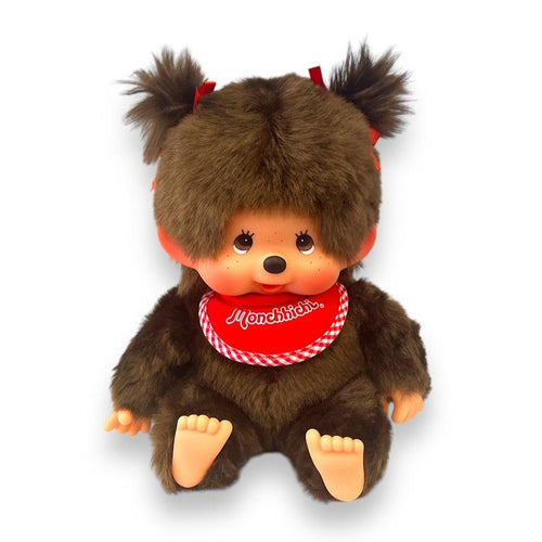 Sitting Monchhichi Medium Brown | Girl