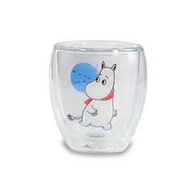 Moomin Winter Double Walled Glass Mug