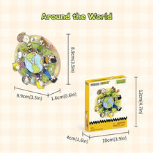 Snoopy Magnet· Around the World·3D Wooden Puzzles