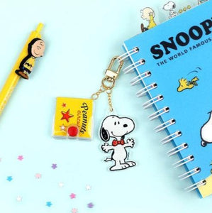 Snoopy Mini Memo Charm Keychain