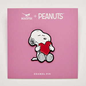 Peanuts Good Vibes Pin | Heart