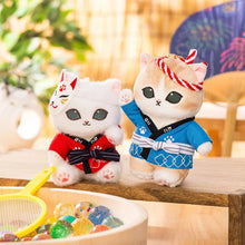Mofusand Wasshoi Festival Cat Plush Keychain | Red