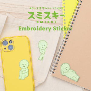 Smiski Embroidery Sticker