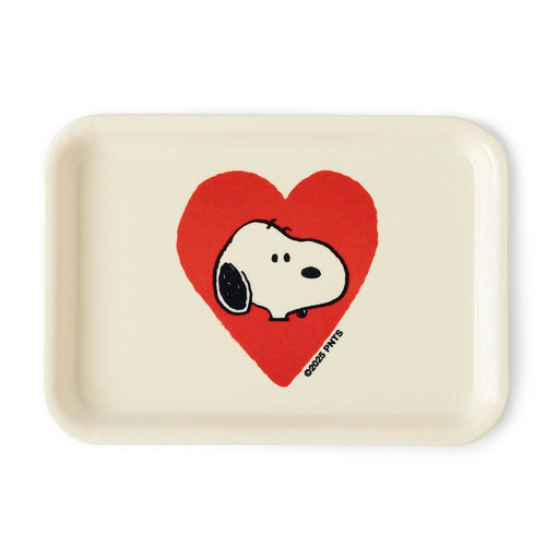 Snoopy Heart Vintage Style Tray