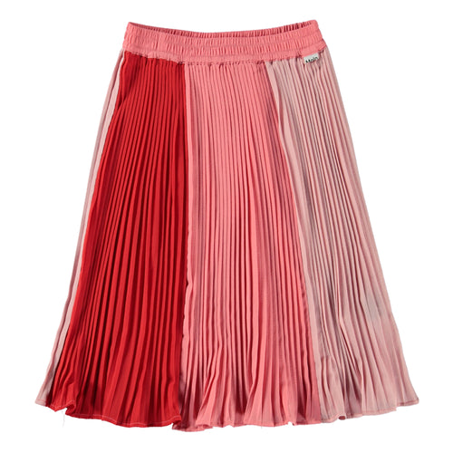 Bess Pleated Skirt | Pink Confetti