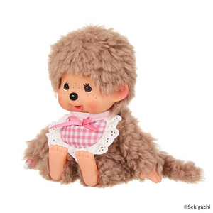 Fluffy Sweet Brown Monchhichi
