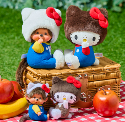 Monchhichi x Hello Kitty Collab