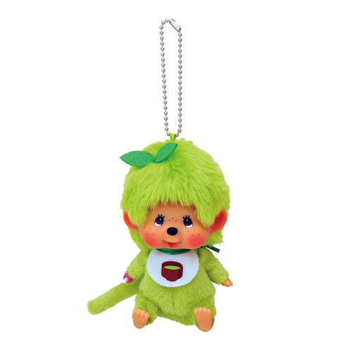 Big Head Matcha Monchhichi Bag Charm