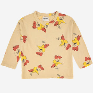Rooster All Over Long Sleeves Tee
