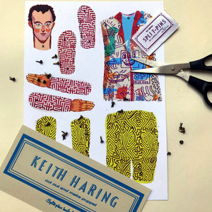 Cut and Make Puppet | Keith Haring