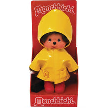 Monchhichi Plush Toy In Yellow Raincoat
