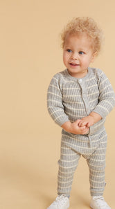 Sigmund Baby Pants |  Grey Stripe