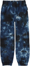 Adan Sweatpants | Black Blue Dye