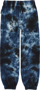 Adan Sweatpants | Black Blue Dye