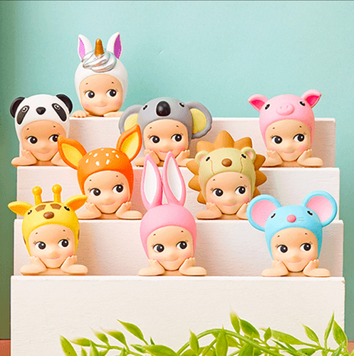 SONNY ANGEL Cutie Hippers Unicorn Mini Figure Art Toy Secret Gift