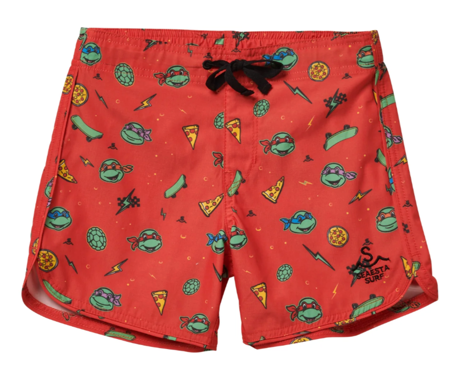 Teenage Mutant Ninja Turtles Boardshorts | Red – an.mé /ahn-may/