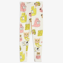 Reading Cats Leggings| Offwhite